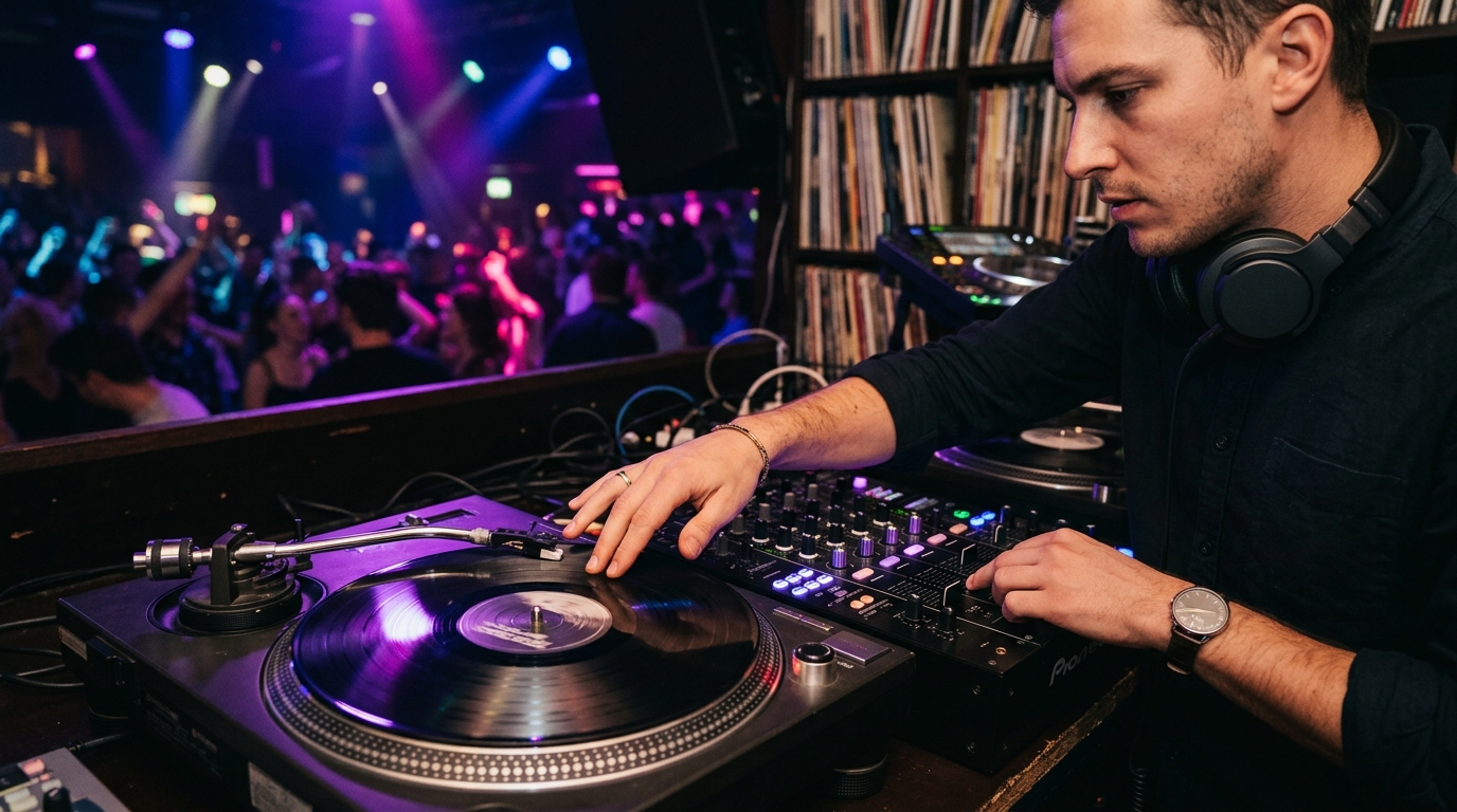 La Magia del Vinilo: Del Giradiscos al Arte de Mezclar